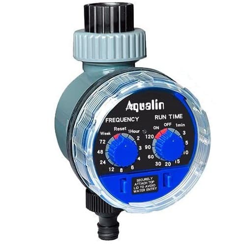 Таймер поливу з кульовим клапаном Aqualin YL21025A під датчик дощу (285273)