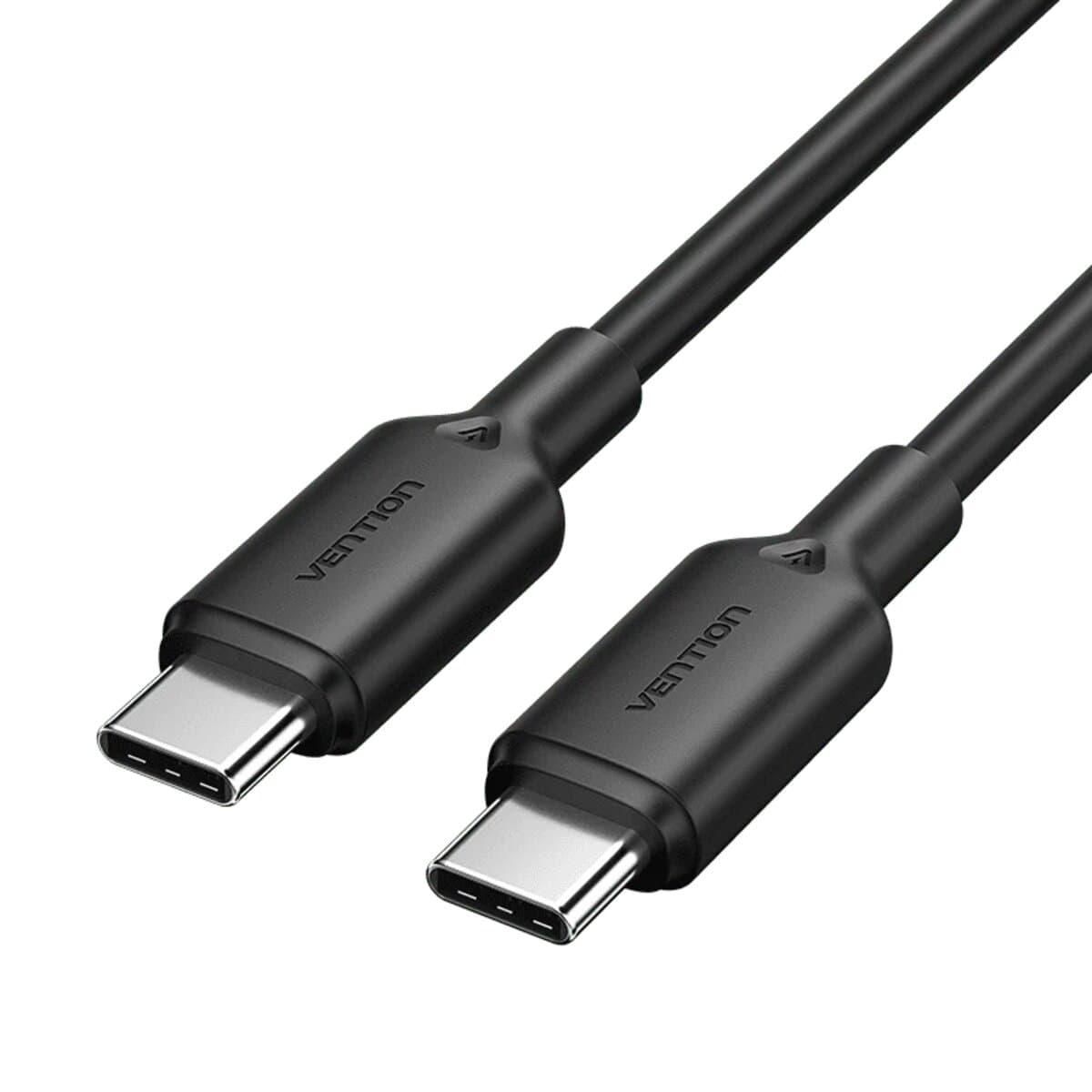 Кабель Vention Type-C to Type-C 3A Cable 2m PVC Type Black (TRCBH)