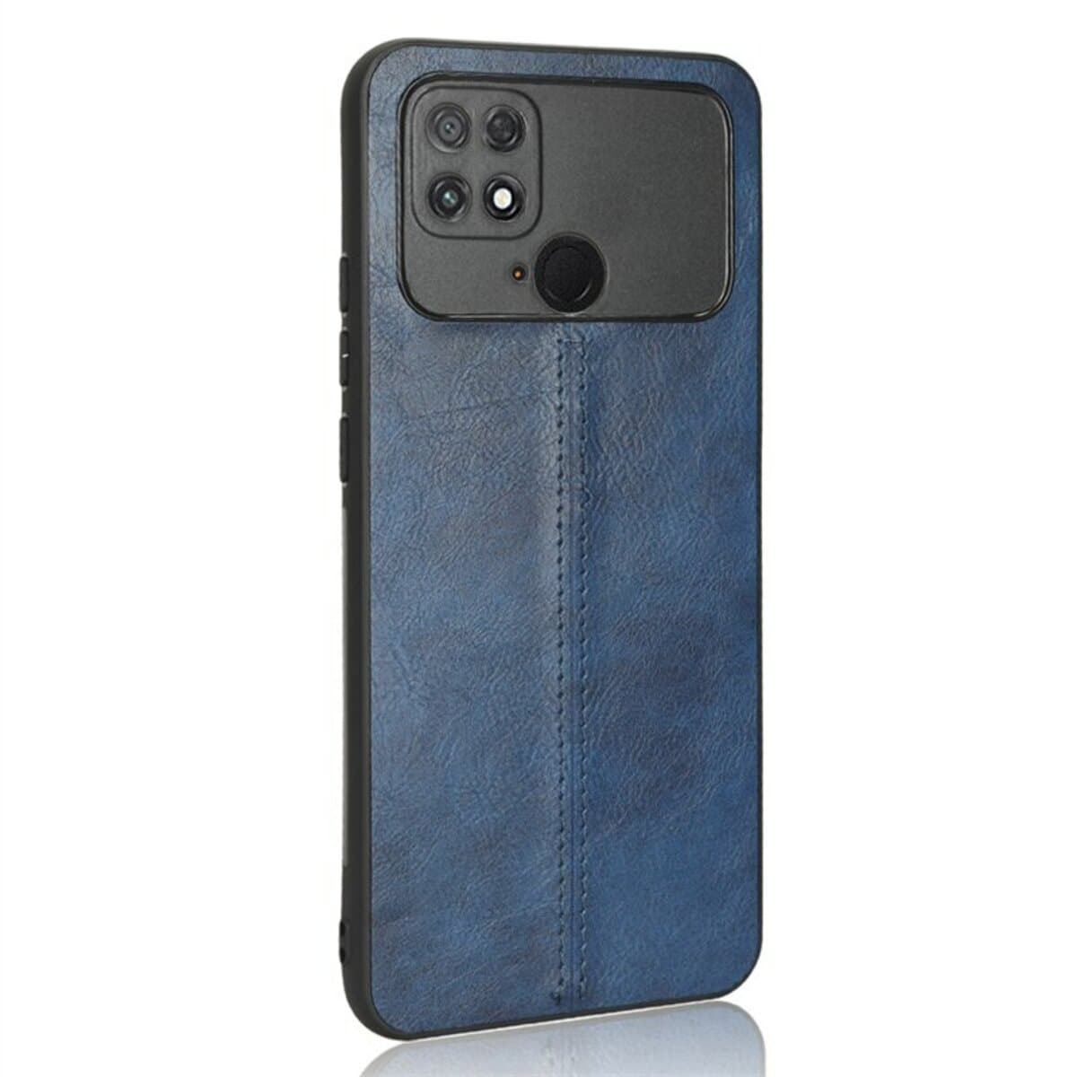 Защитный чехол-накладка Cosmiс Leather Case для Poco C40 Blue (CoLeathPocoC40Blue)