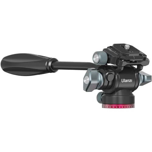 Штативна головка для камери Ulanzi U-190 Hydraulic Head Mini 1/4 3/8 Black (2895)