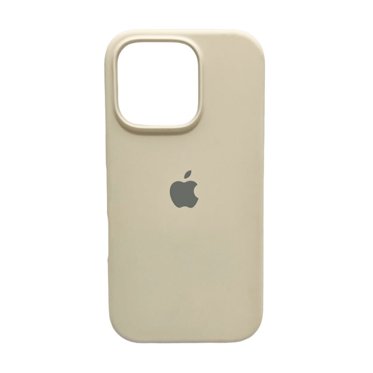 Захисний чохол-накладка Silicone Full Case AA Open Cam для Apple iPhone 16 Pro Stone (FullOpenAAi16P-10)