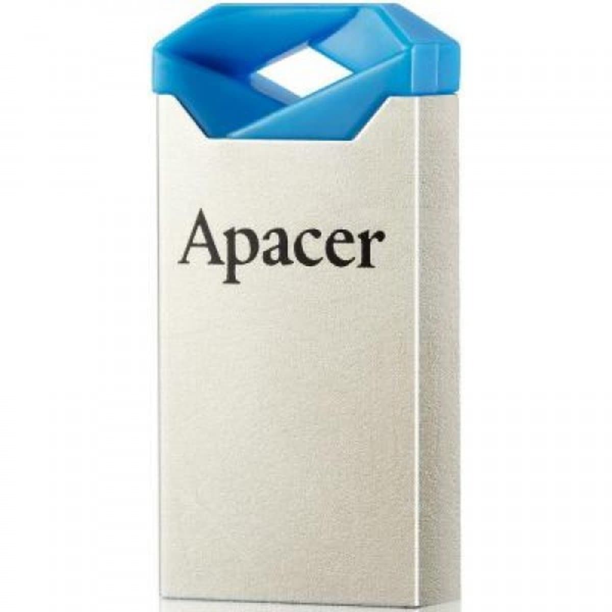 Флеш пам'ять флешка Apacer AH111 64GB USB 2.0 Silver-Blue (AP64GAH111U-1)