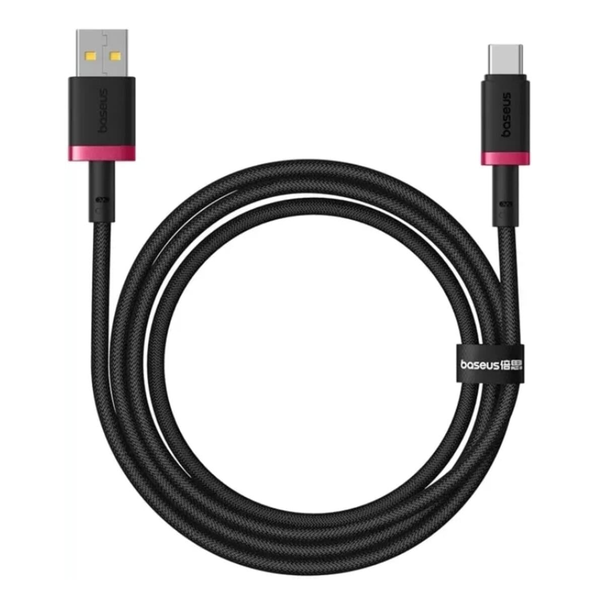 Кабель Baseus Dura Series Fast Charging Cable USB to Type-C 60W 2m 3A Black (P10377802U01-03)