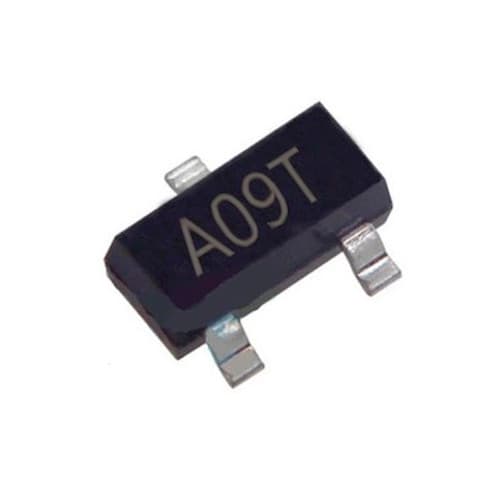 Чип транзистор MOSFET AO3400A AO3400 A09T SOT23 N-канальный 100 шт (312746)