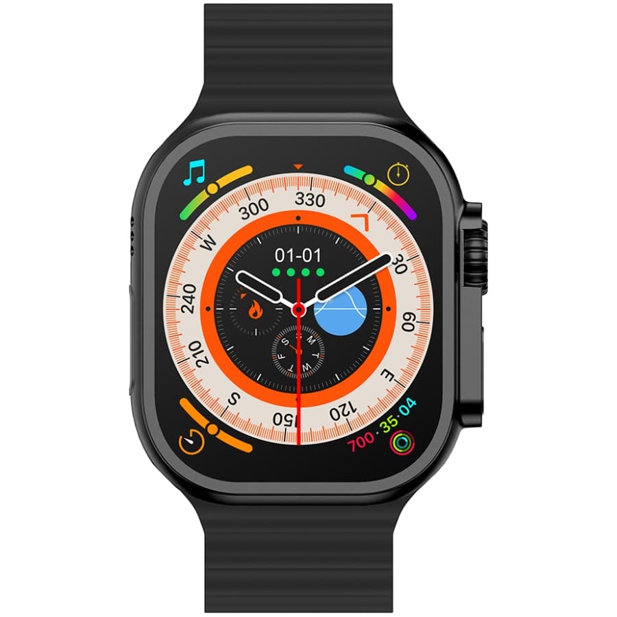 Смарт-годинник Media-Tech Smartwath FUSION IPS 2.01'' 200mAh Black (MT872)