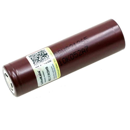 Акумулятор з клемами 18650 Liitokala високострумовий Li-ion 3.6В 3000mAh 20А (439053)