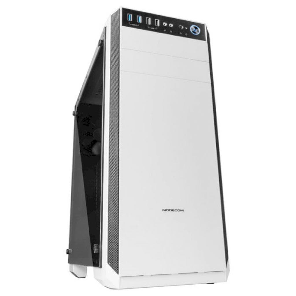 Корпус для комп'ютера Modecom OBERON PRO GLASS без БЖ ATX White (AT-OBERON-PG-20-000000-00)