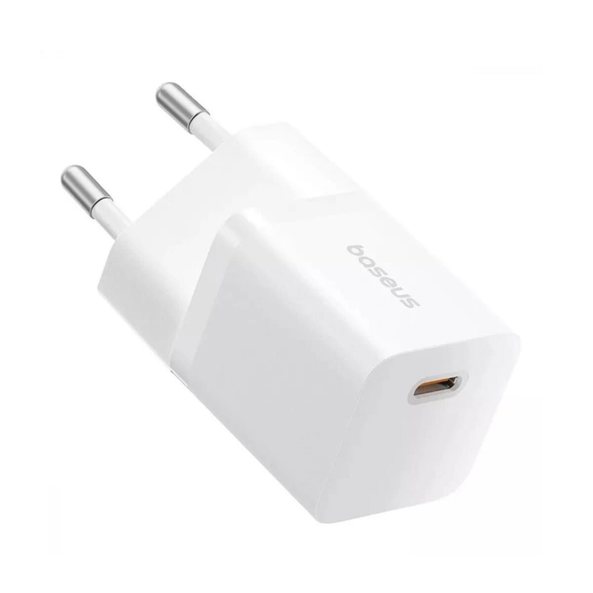 Зарядное устройство Baseus GaN5 Fast Charger mini 1xType-C 25W EU Moon White (P10110909213-00)