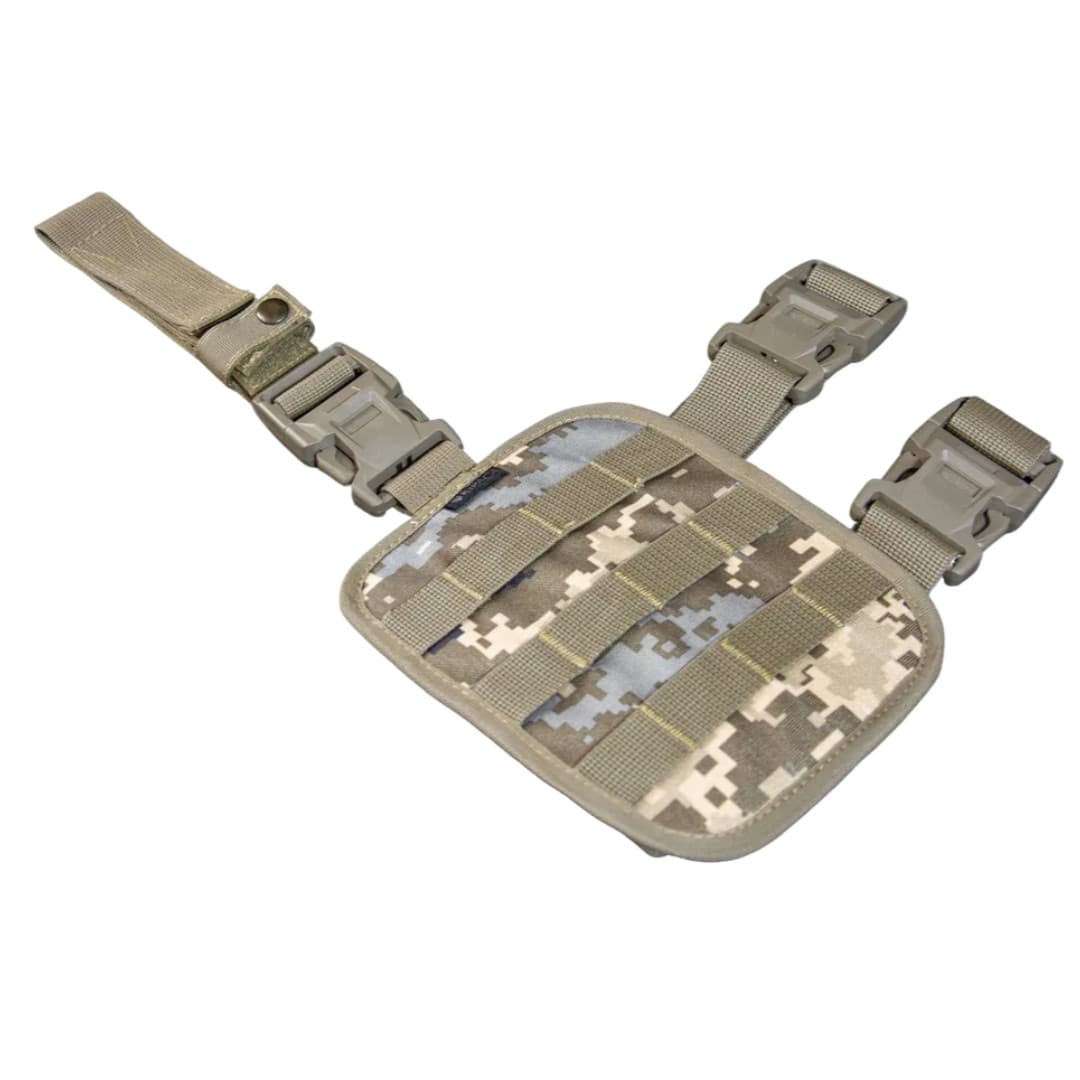 Платформа на стегно для підсумків Kirasa Cordura 1000D Molle 15х20 Pixel (KI284)