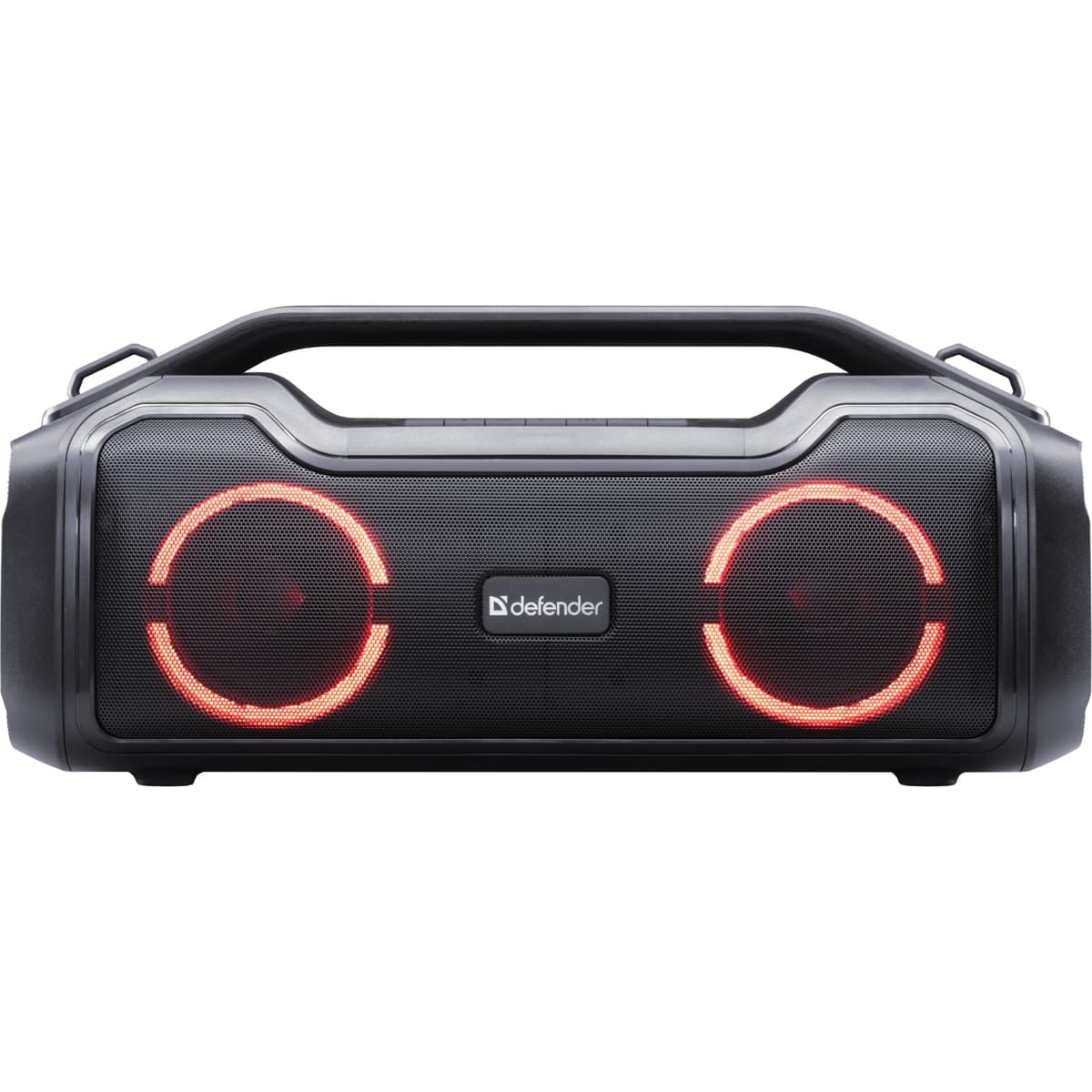 Бездротова портативна колонка Defender Beatbox 50 2.0 50W Bluetooth/RGB/TF/Type-C/IPX5/PWB Black (65950)