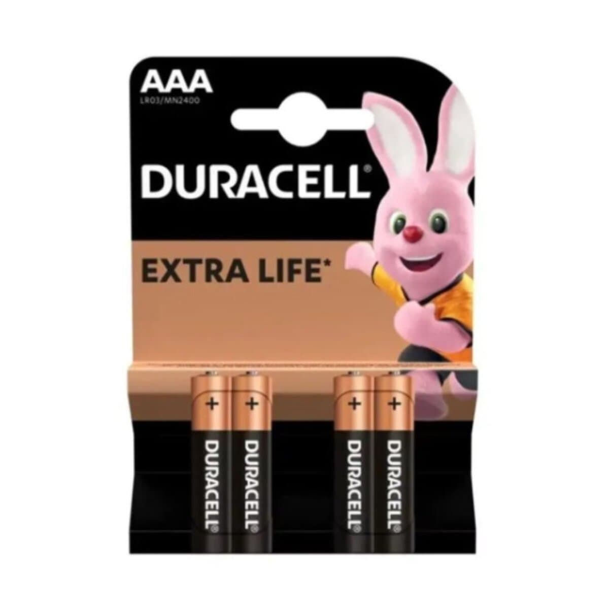 Батарейка Duracell Basic LR3/AAA 1.5V 4шт