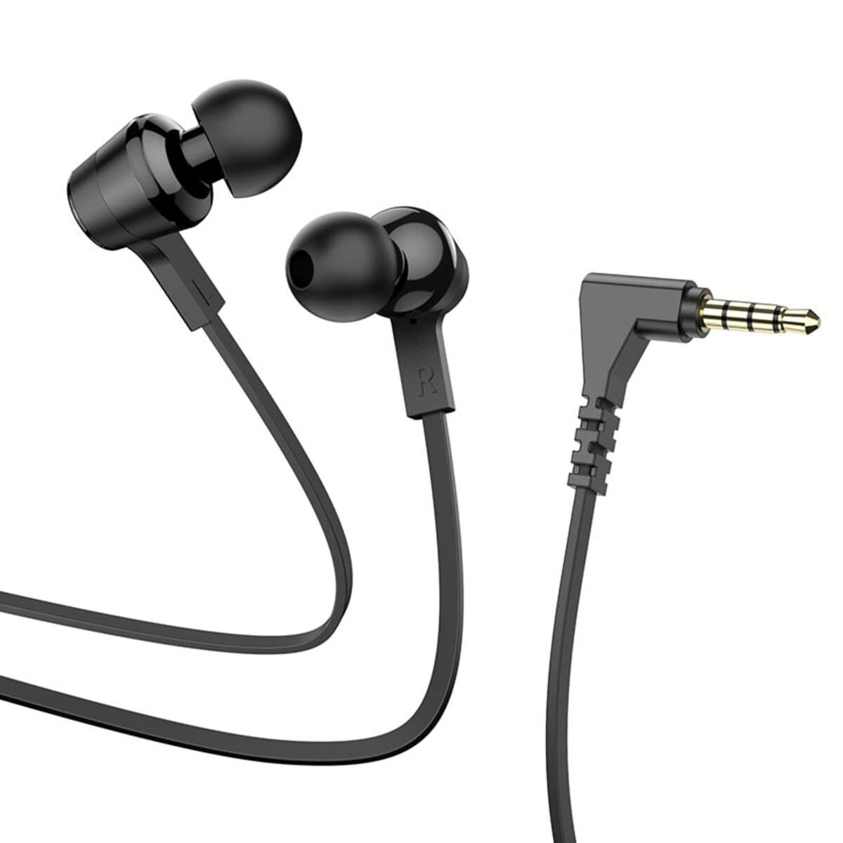 Проводные наушники HOCO M86 Oceanic universal earphones with mic 3.5мм 1.2м Black