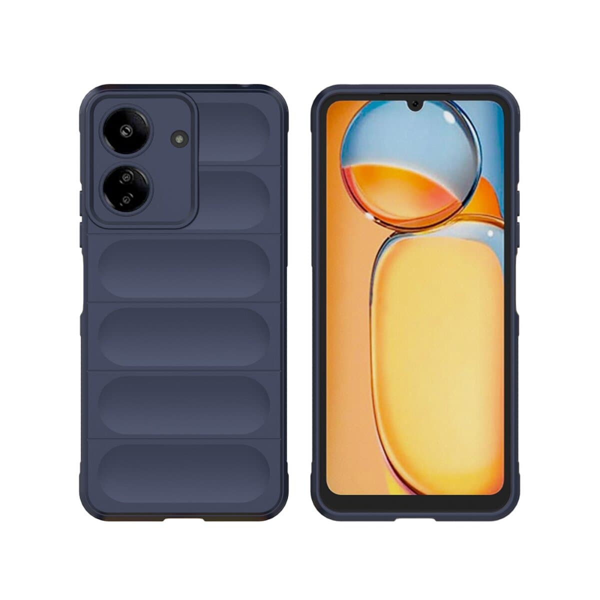 Защитный чехол-накладка Cosmic Magic Shield для Xiaomi Redmi 13C 4G/POCO C65 Sapphire (MagicShXi13CSapphire)