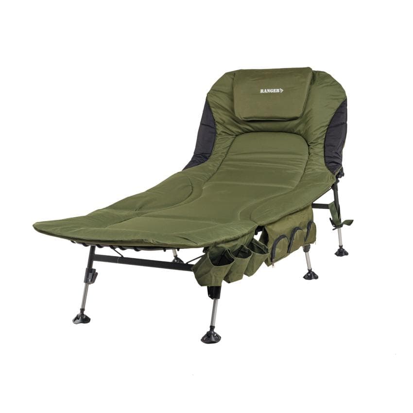 Карпова розкладачка Ranger RA5507 Campfeuer до 150 кг PVC 600D Green