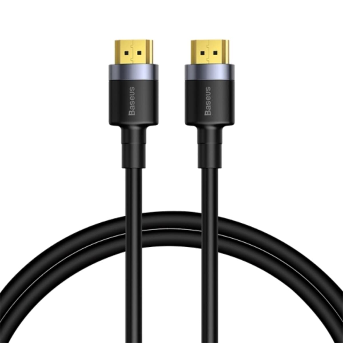 Кабель Baseus Cafule 4K HDMI Male To 4K HDMI Male Adapter Cable 2m Black (CADKLF-F01)