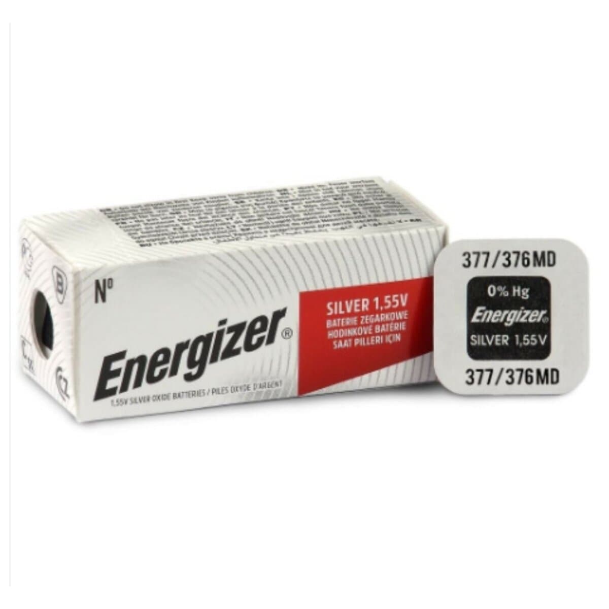 Батарейка Energizer SR 626SW 377(AG4) 1.55V 1шт
