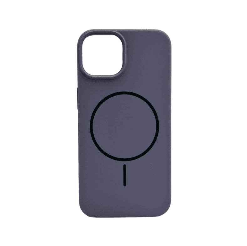 Защитный чехол-накладка Cosmic Silicone Case Magnetic для Apple iPhone 13 Lavender Grey (SilMag13-50)