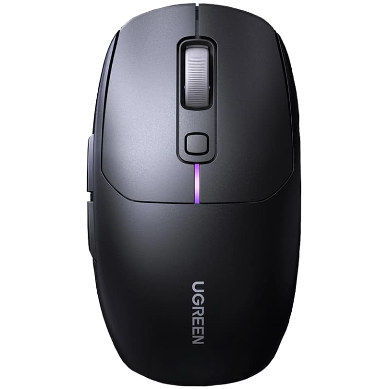 Беспроводная игровая мышка UGREEN MU103 2.4GHz Bluetooth 4000dpi 6кн Black (90539)