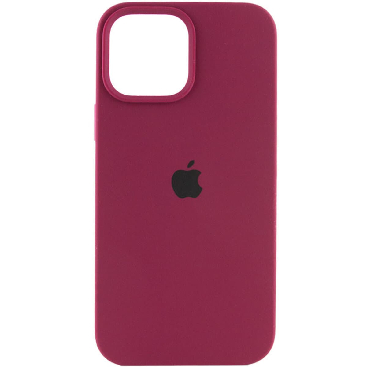 Защитный чехол-накладка Silicone Full Case AA Open Cam для Apple iPhone 15 Pro Maroon (FullOpeAAi15P-35)