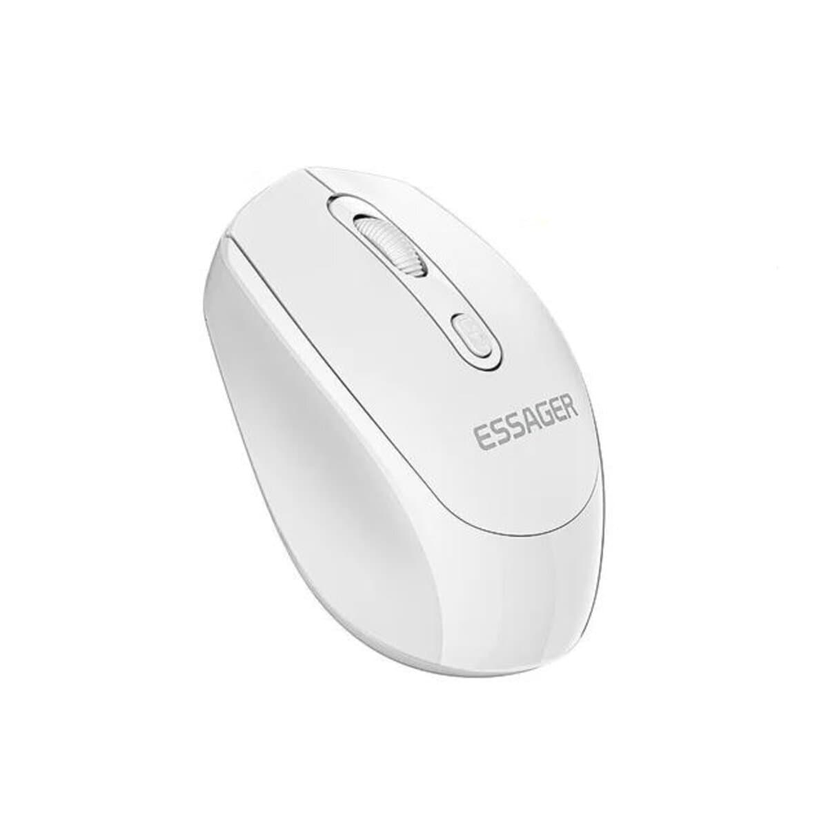 Бездротова мишка ESSAGER Spirituel 2.4G Wireless Mouse 2.4G 1600pdi White (ESBWX-LD02-Z)