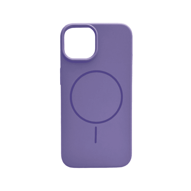 Защитный чехол-накладка Cosmic Silicone Case Magnetic для Apple iPhone 14 Elegant Purple (SilMag14-47)