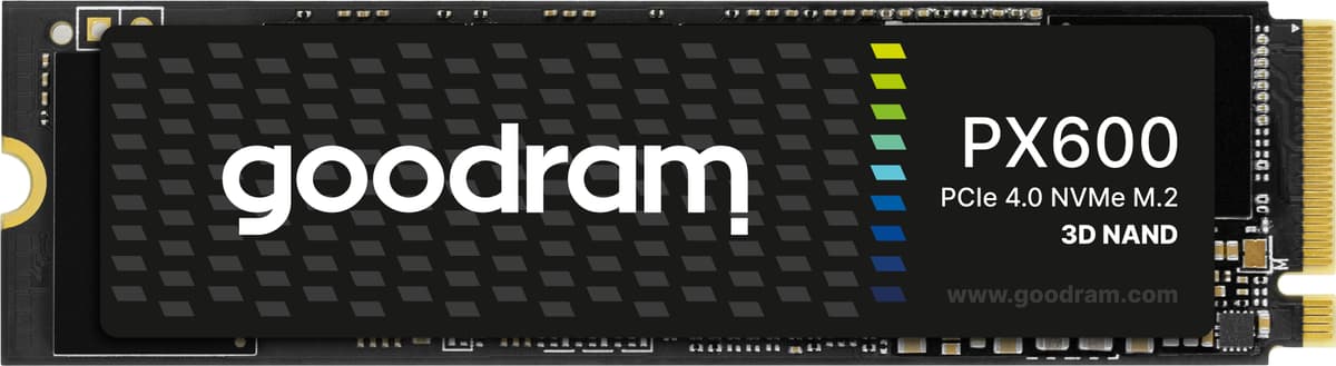Твердотільний накопичувач SSD GoodRAM PX600 500GB M.2 2280 PCIe NVMe Gen 4x4 3D NAND (SSDPR-PX600-500-80#)