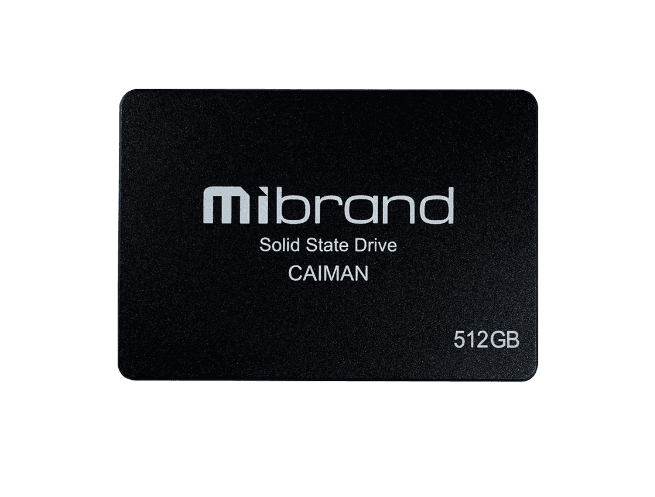 Твердотільний накопичувач SSD Mibrand Caiman 512GB 2.5" 7mm SATAIII Standard (MI2.5SSD/CA512GBST)