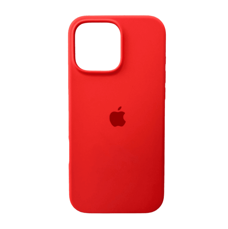 Защитный чехол-накладка Silicone Full Case AA Open Cam для Apple iPhone 16 Pro Max Peach (FullOpeAAi16PM-18)