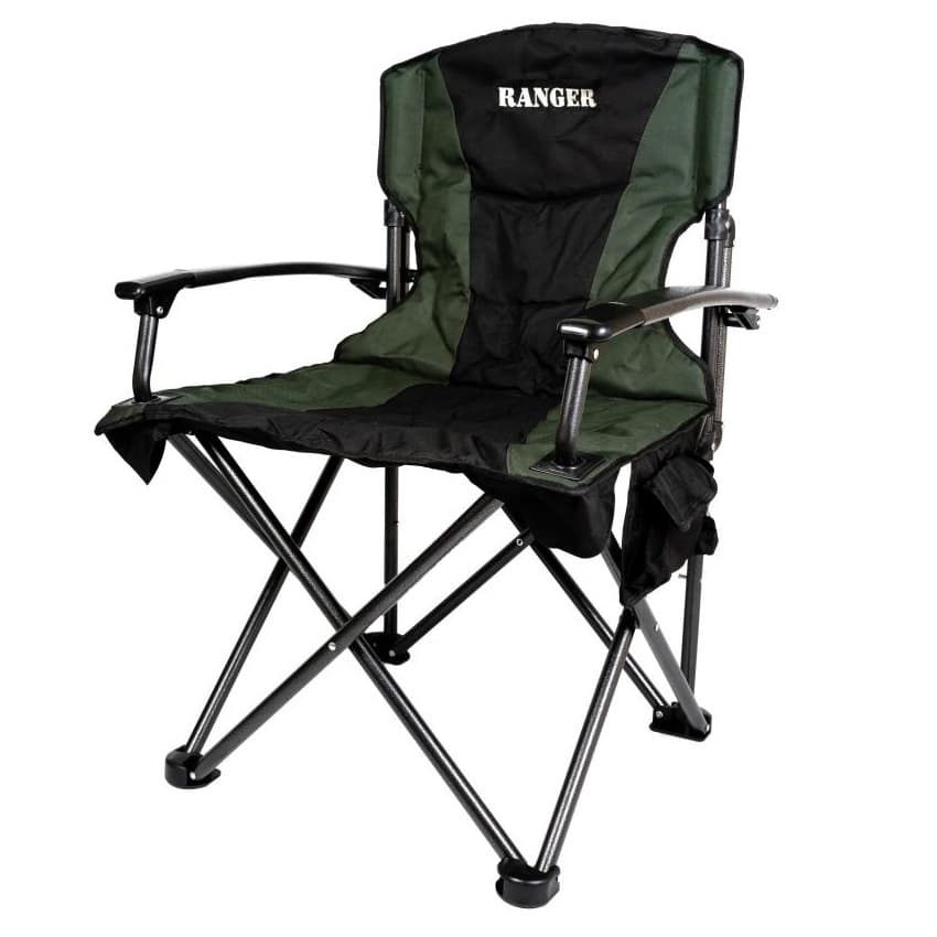 Розкладне крісло Ranger Mountain RA2239 до 130кг 600D Green-Black