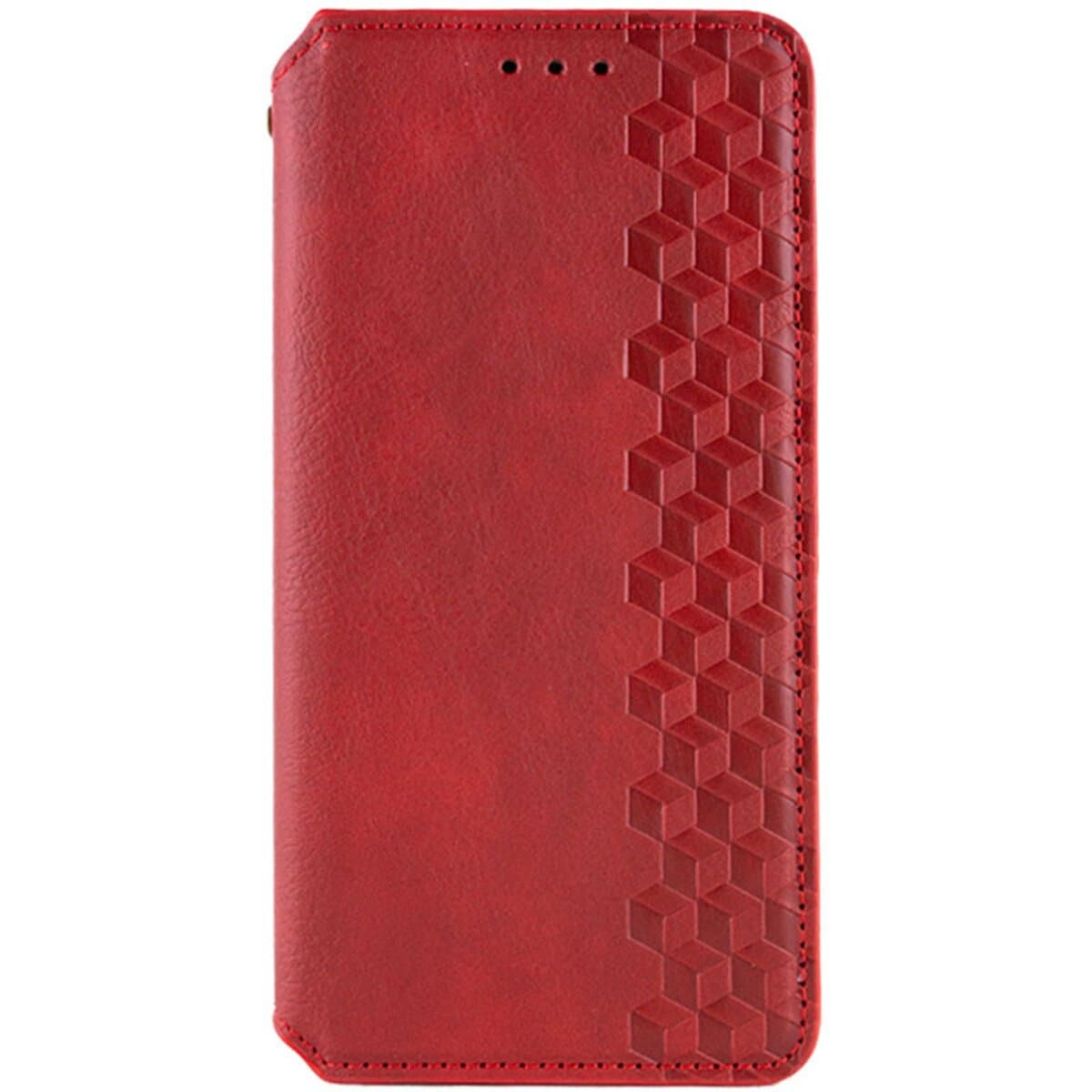 Защитный чехол-книжка Rubic Leather для Xiaomi Redmi Note 13 4G Red (RUBICXiNo13Red)