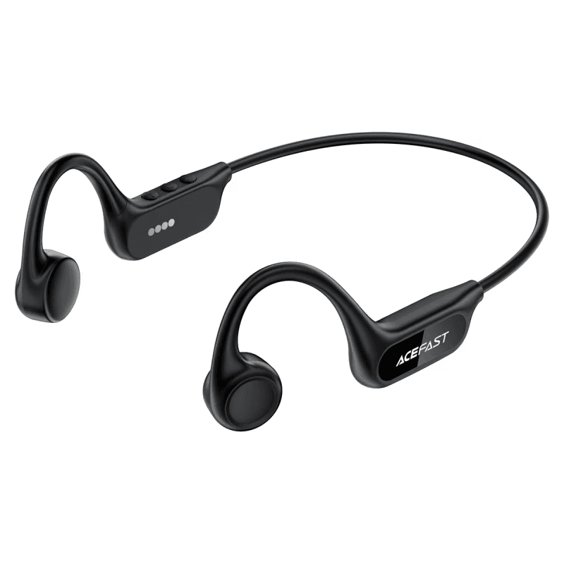 Бездротові спортивні навушники ACEFAST N10 bone conduction BT6.0 220mAh earphones IP68 Black