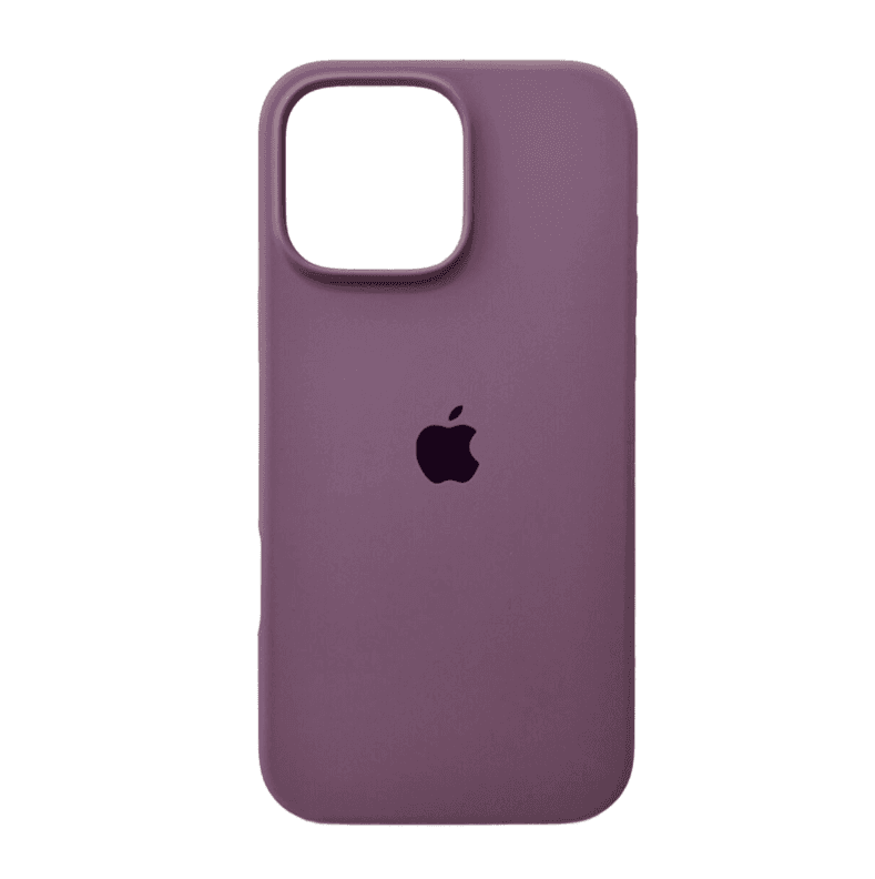 Защитный чехол-накладка Silicone Full Case AA Open Cam для Apple iPhone 16 Pro Taro Purple (FullOpenAAi16P-60)