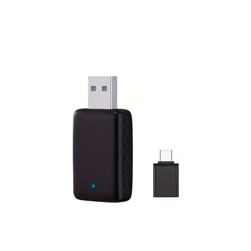 Бездротовий адаптер для автомобіля Apple CarPlay та Android Auto WiFi Bluetooth Black (902323)