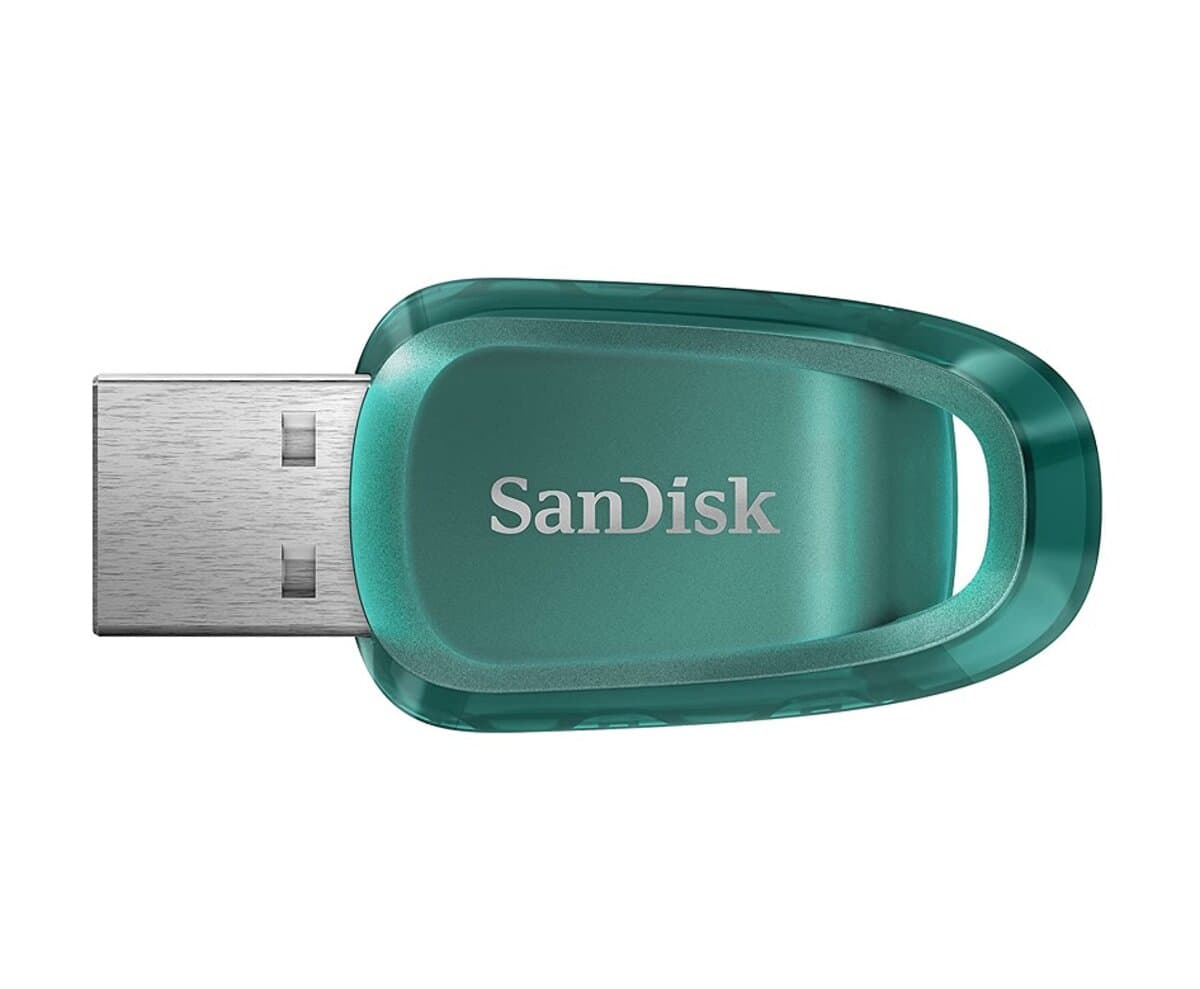 Флеш пам'ять флешка SanDisk Gen 1 Ultra Eco 128Gb USB 3.2 Green (SDCZ96-128G-G46)