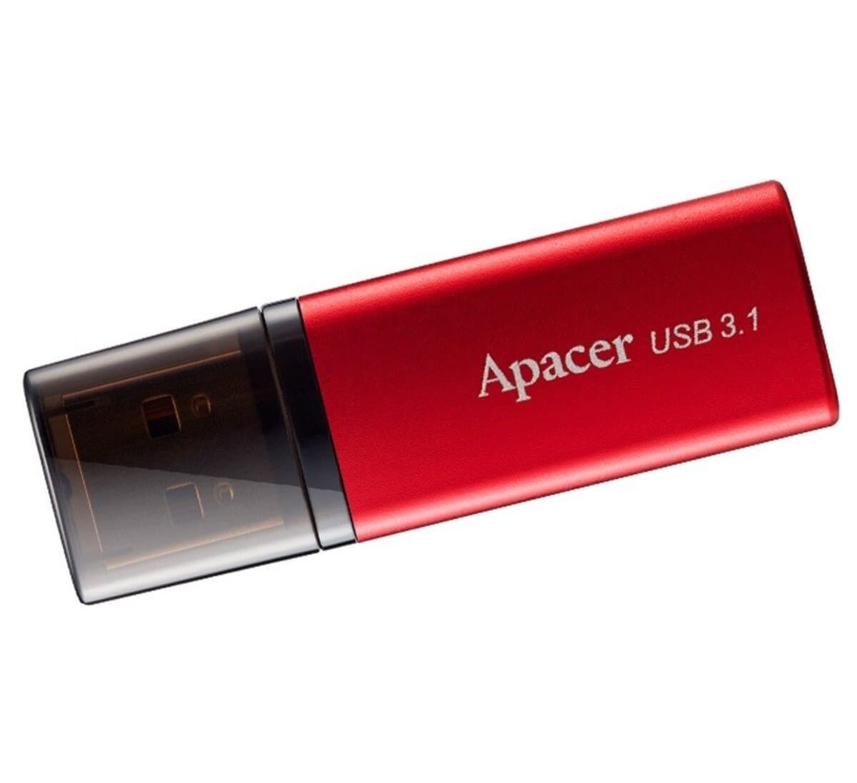 Флеш пам'ять Flash Apacer AH25B 256Gb USB 3.1 Red (AP256GAH25BR-1)