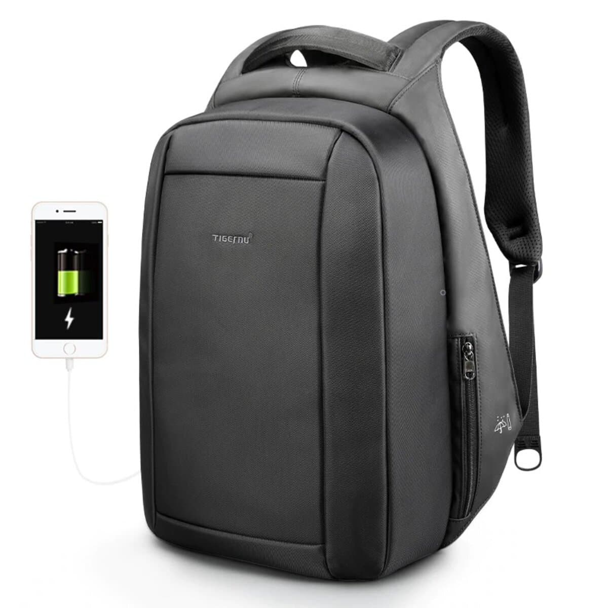 Міський рюкзак для ноутбука Tigernu T-B3599 15.6'' 21л Black (T-B3599Black)