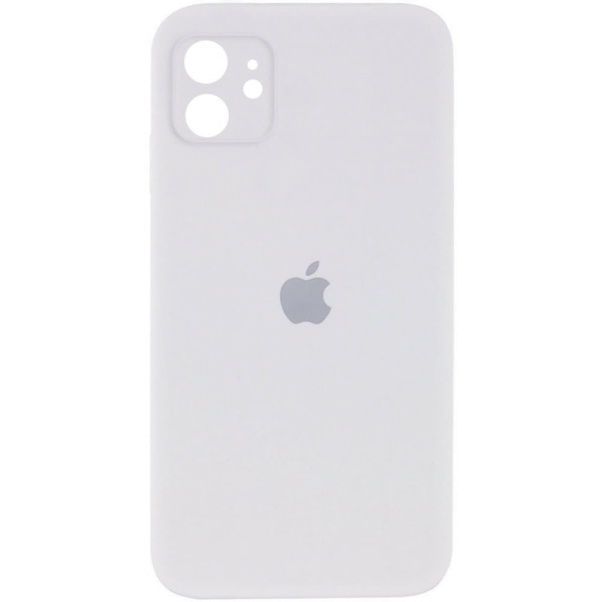 Защитный чехол-накладка Silicone Full Case AA Camera Protect для Apple iPhone 11 White (FullAAi11-8)