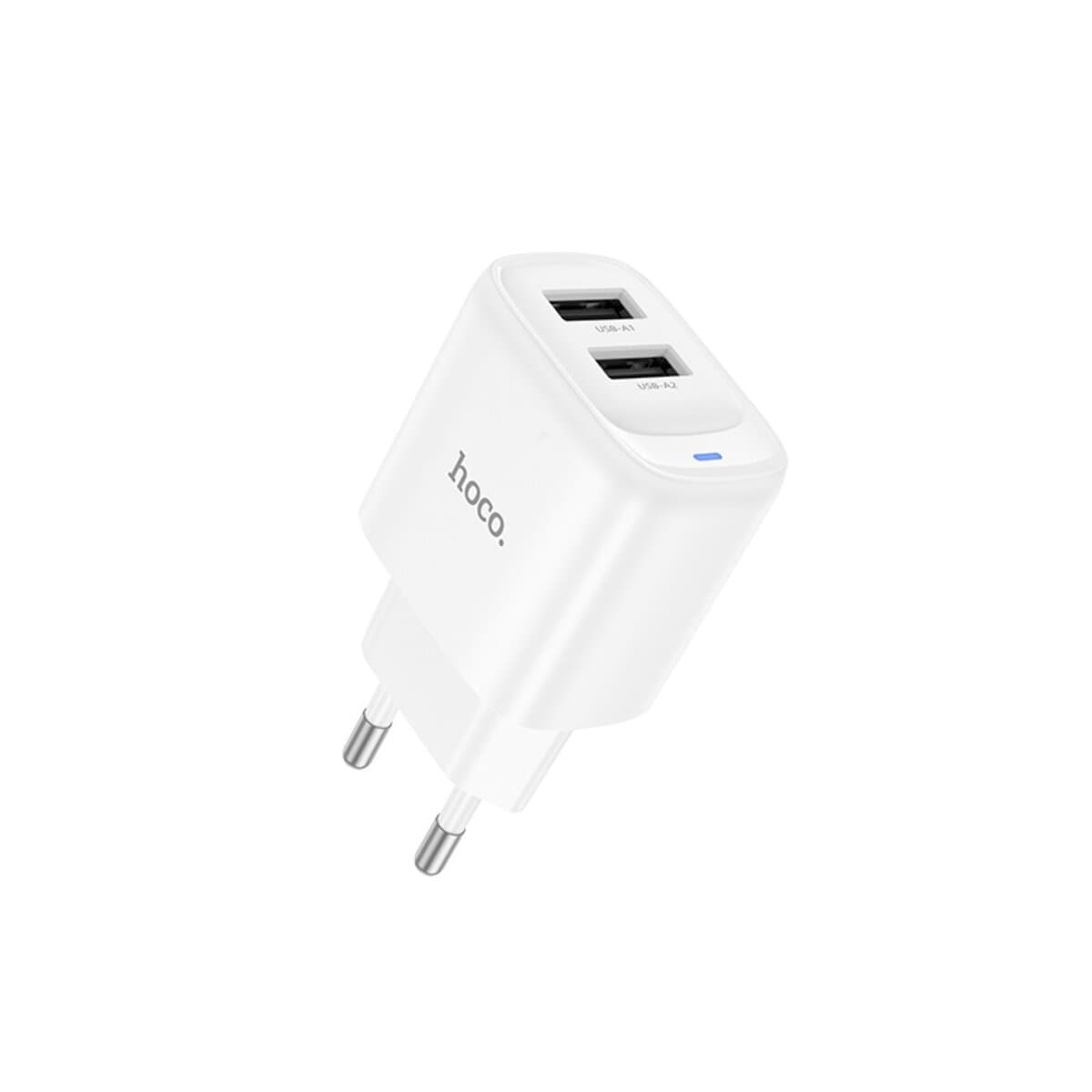 Зарядний пристрій HOCO C141A Smart dual-port charger 2xUSB 2.1A White