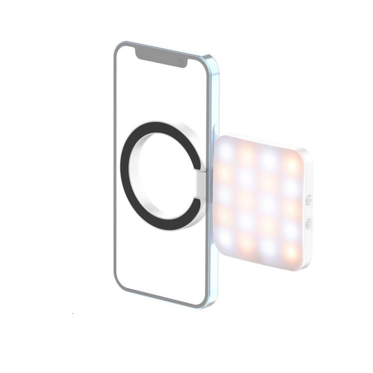Безпровідне постійне світло на телефон Ulanzi Vijim LT010 Smartphone Magsafe Selfie Flip 300mAh Light-White (UV-3045)