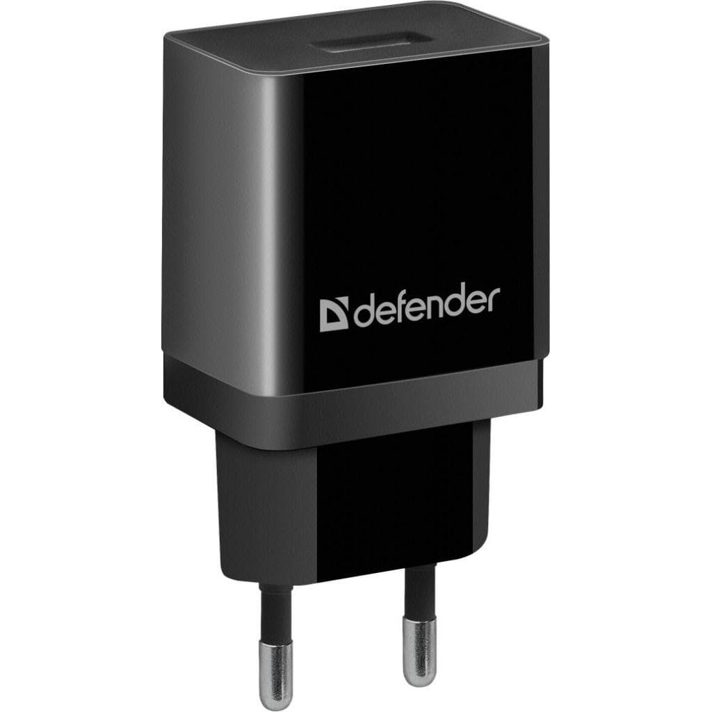 Зарядное устройство Defender EPA-10 1xUSB 2.1A 5V Black (83572)