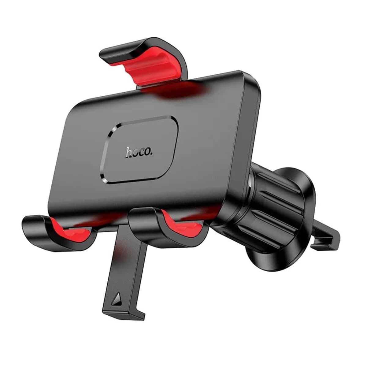Автомобільний тримач автотримач HOCO H21 Dragon автоматичний clamp car holder air outlet Red-Black