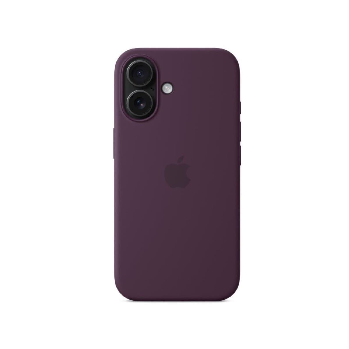 Захисний чохол-накладка Silicone Full Case AAA MagSafe IC для iPhone 16 Purple (Orig16Purple)