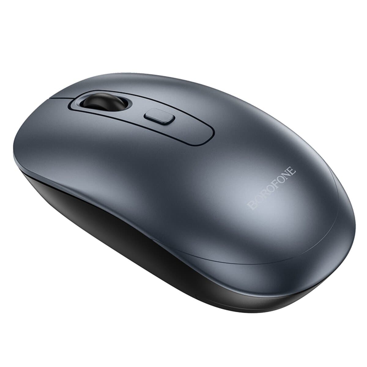 Бездротова мишка BOROFONE BG13 Winner 2.4G business wireless mouse 1600dpi Metal Gray