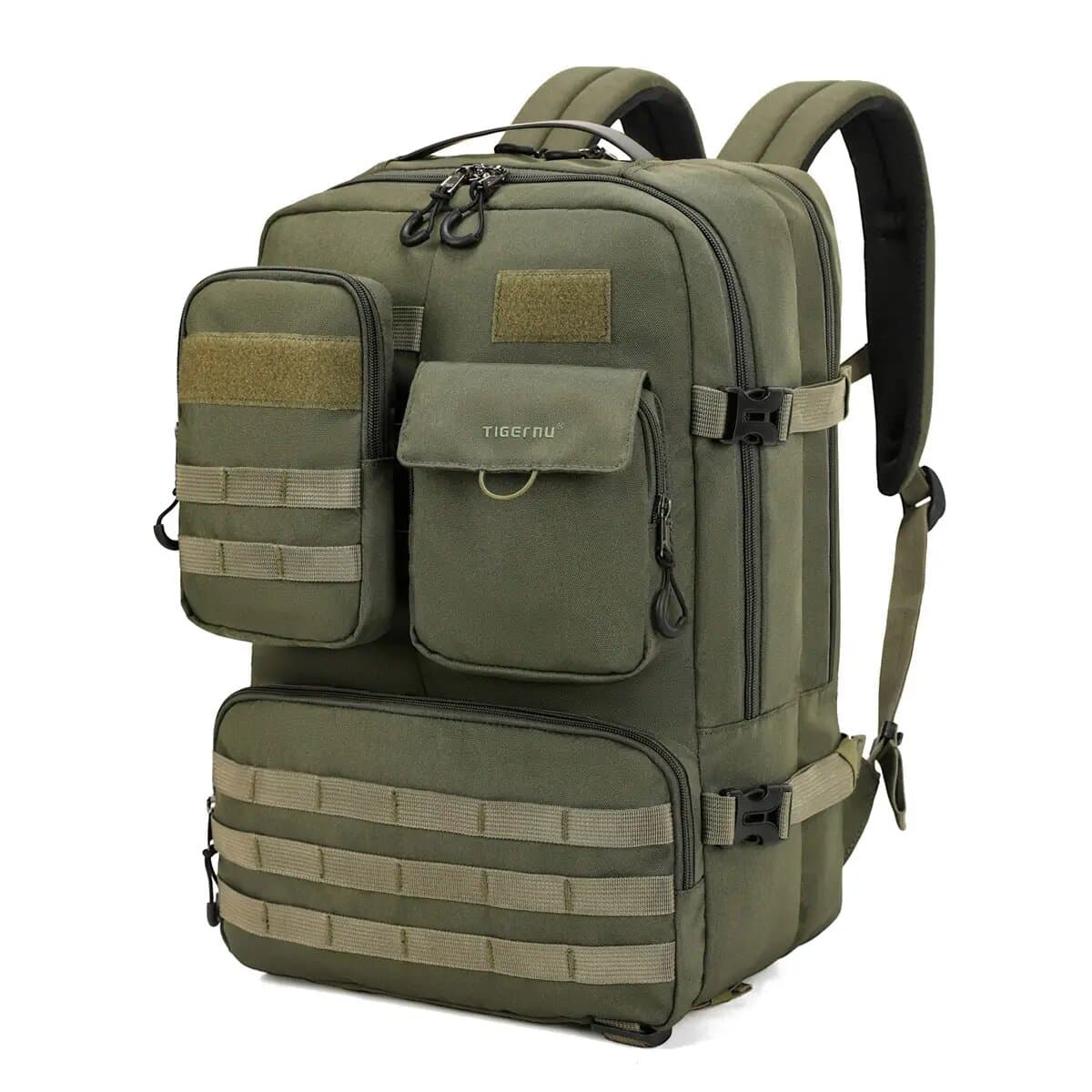 Городской рюкзак для ноутбука Tigernu T-B9007B 17" 28л Army Green (T-B9007BArmyGreen)
