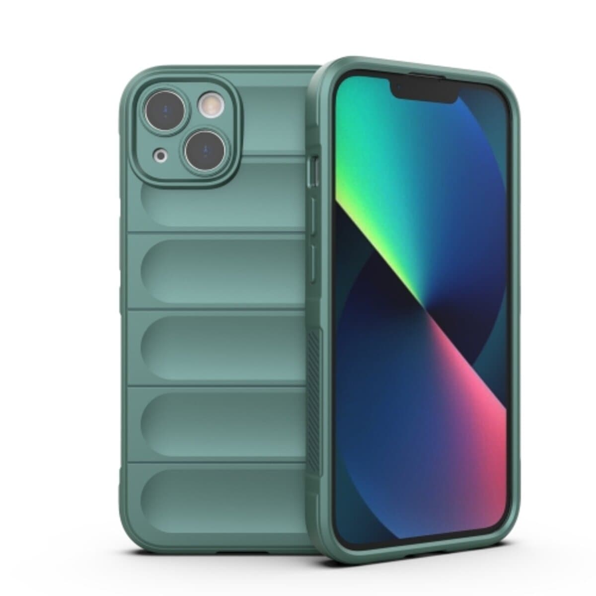 Защитный чехол-накладка Cosmic Magic Shield для iPhone 13 Dark Green (MagicShiP13Green)