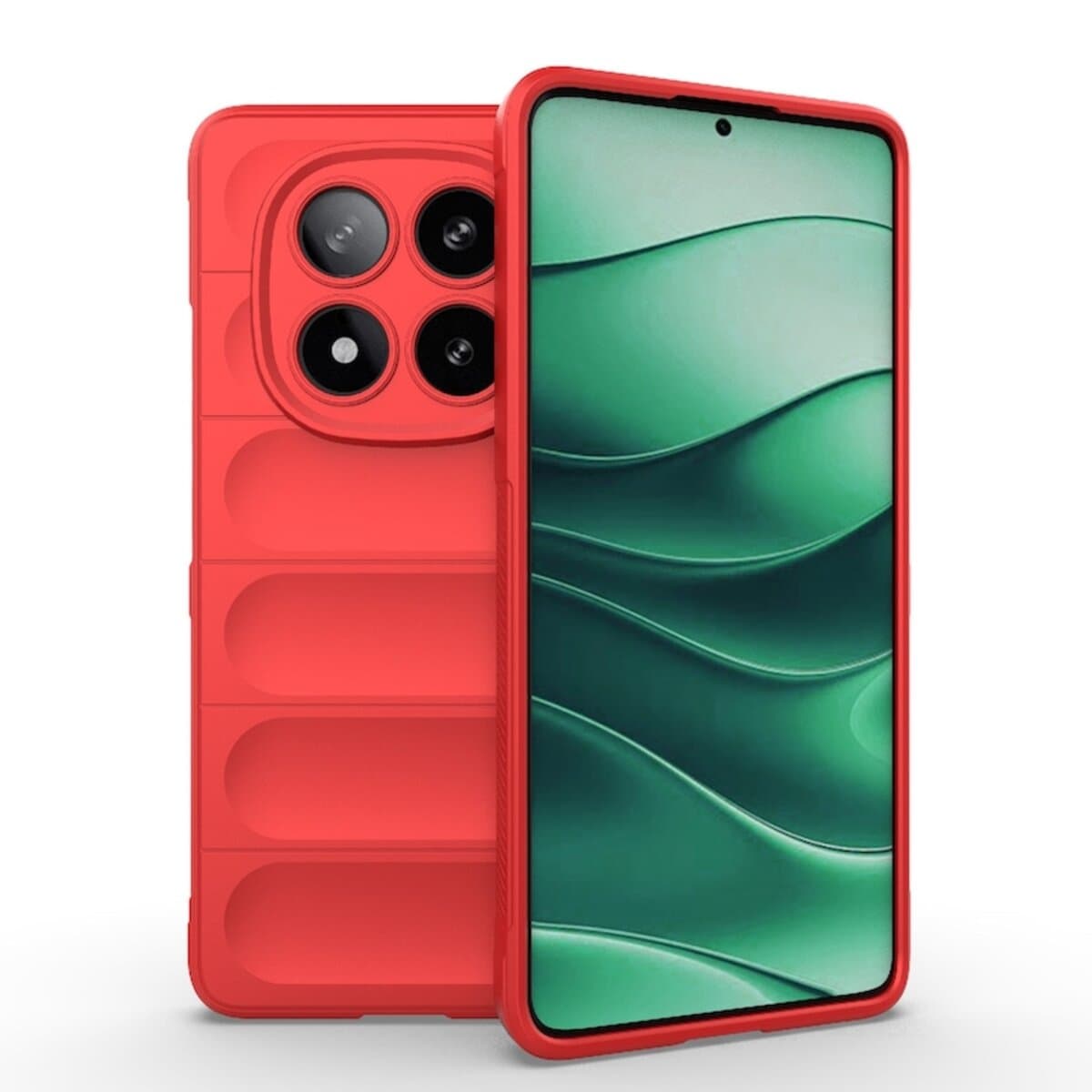 Захисний чохол-накладка Cosmic Magic Shield для Xiaomi Redmi Note 14 Pro Plus 5G Red (MagicShXiNo14p+Red)