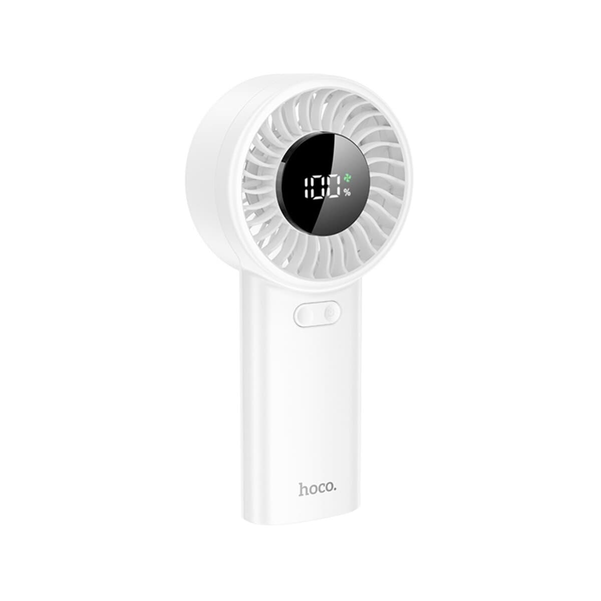 Бездротовий вентилятор HOCO HX62 Endless handheld fan 5 швидкостей 6000mAh White