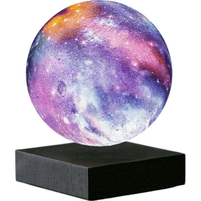 Магнітна левітуюча лампа нічник HCNT Levitating Lamp Galaxy (SIM10-GW5- Galaxy)