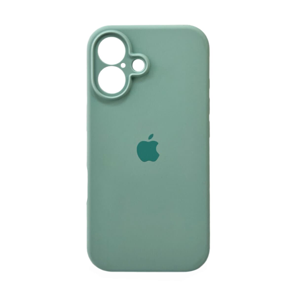 Захисний чохол-накладка Silicone Full Case AA Camera Protect для Apple iPhone 16 Turquoise (FullAAi16-13)