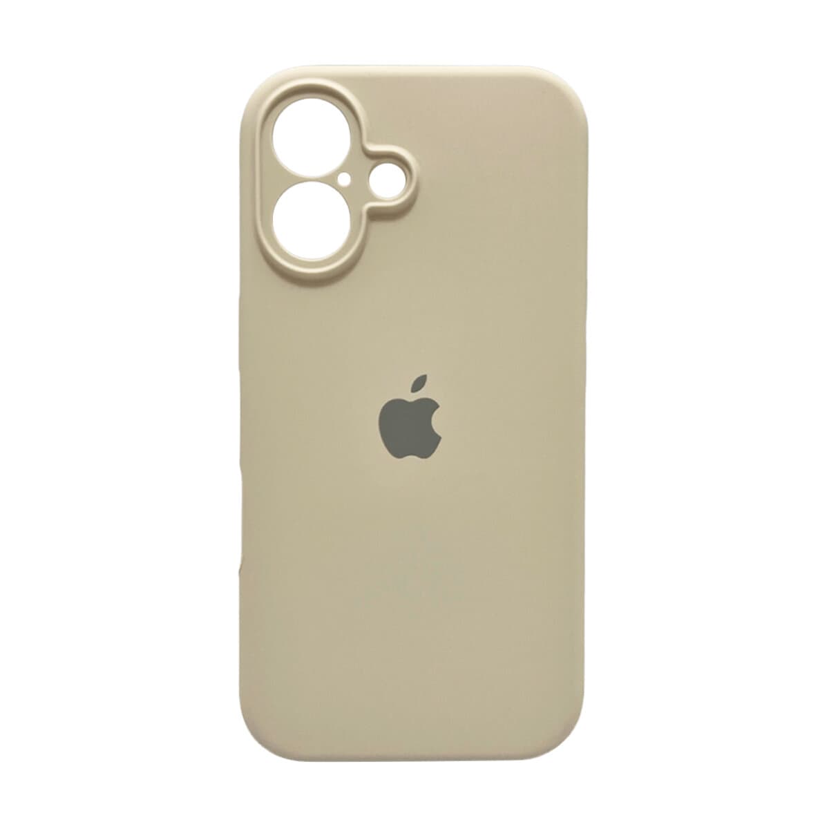 Захисний чохол-накладка Silicone Full Case AA Camera Protect для Apple iPhone 16 Stone (FullAAi16-10)
